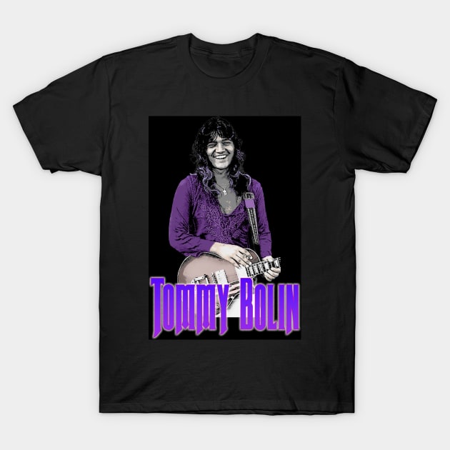 Tommy Bolin T-Shirt by Designs That Rock